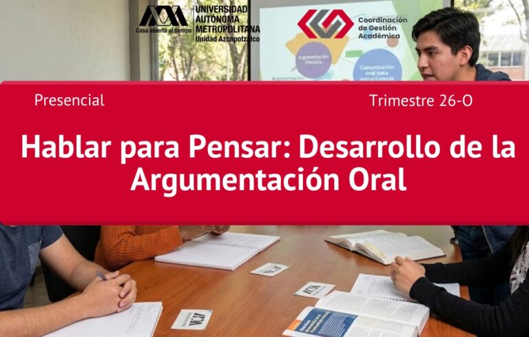 Hablar para Pensar: Desarrollo de la Argumentación Oral